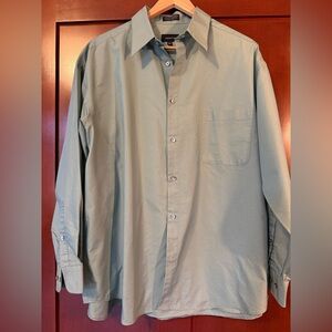 Claiborne Light Green Button Down Shirt